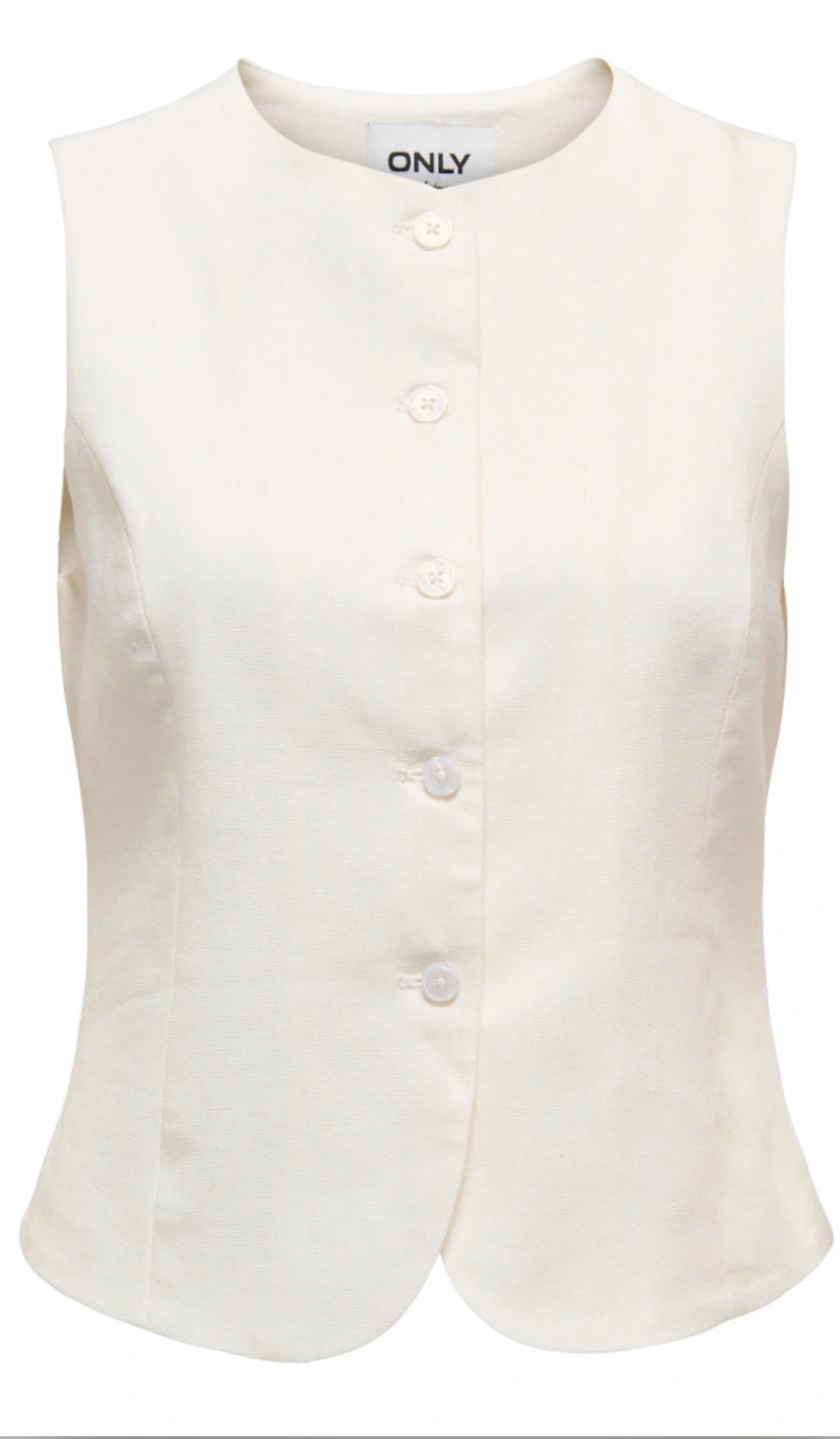 Only Goa s/l linen waistcoat