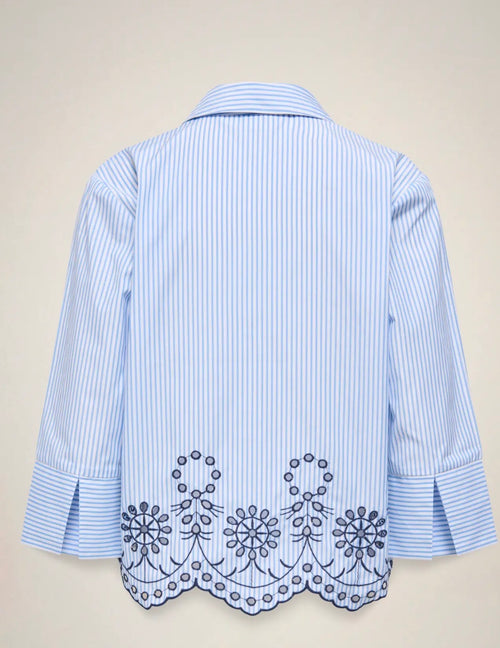 Jdy Billie L/S embroidery top