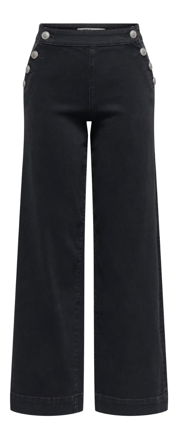 Only madison H/W button jeans