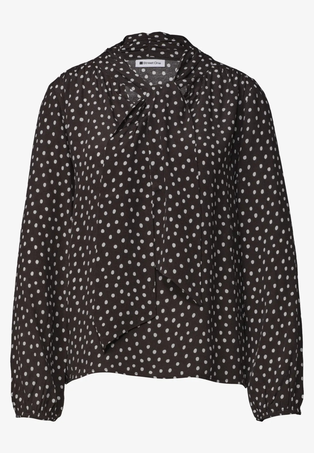 St-one poka dot blouse