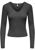 Only Miomma l/s v-neck top