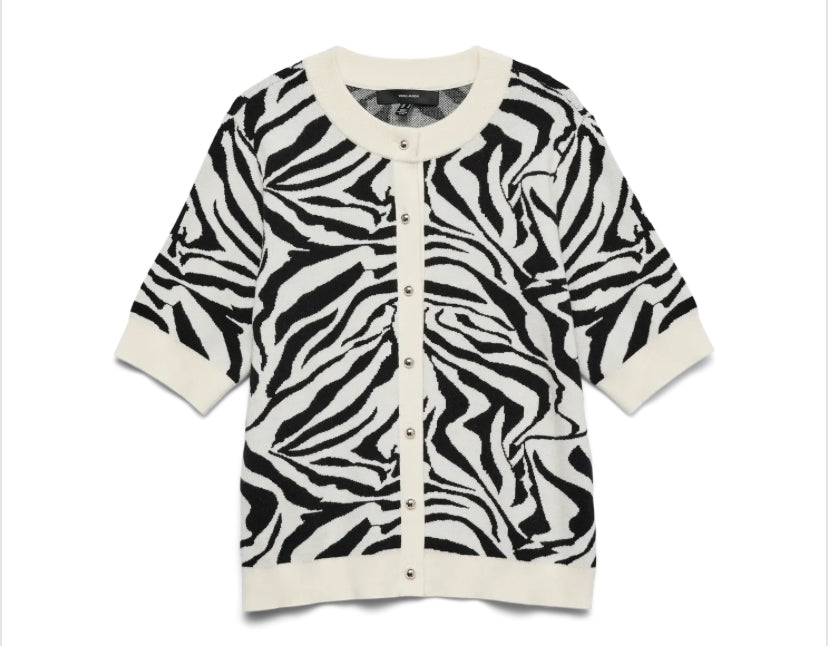 Vero Moda Bien Zebra Cardigan