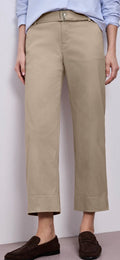 Street one Straight leg cropped trousers