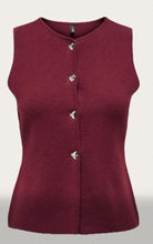 Load image into Gallery viewer, Only Libi Button Vest Waistcoat
