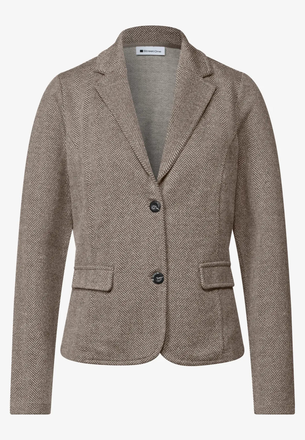 Street/Ibe Basic Blazer with lapel Collar