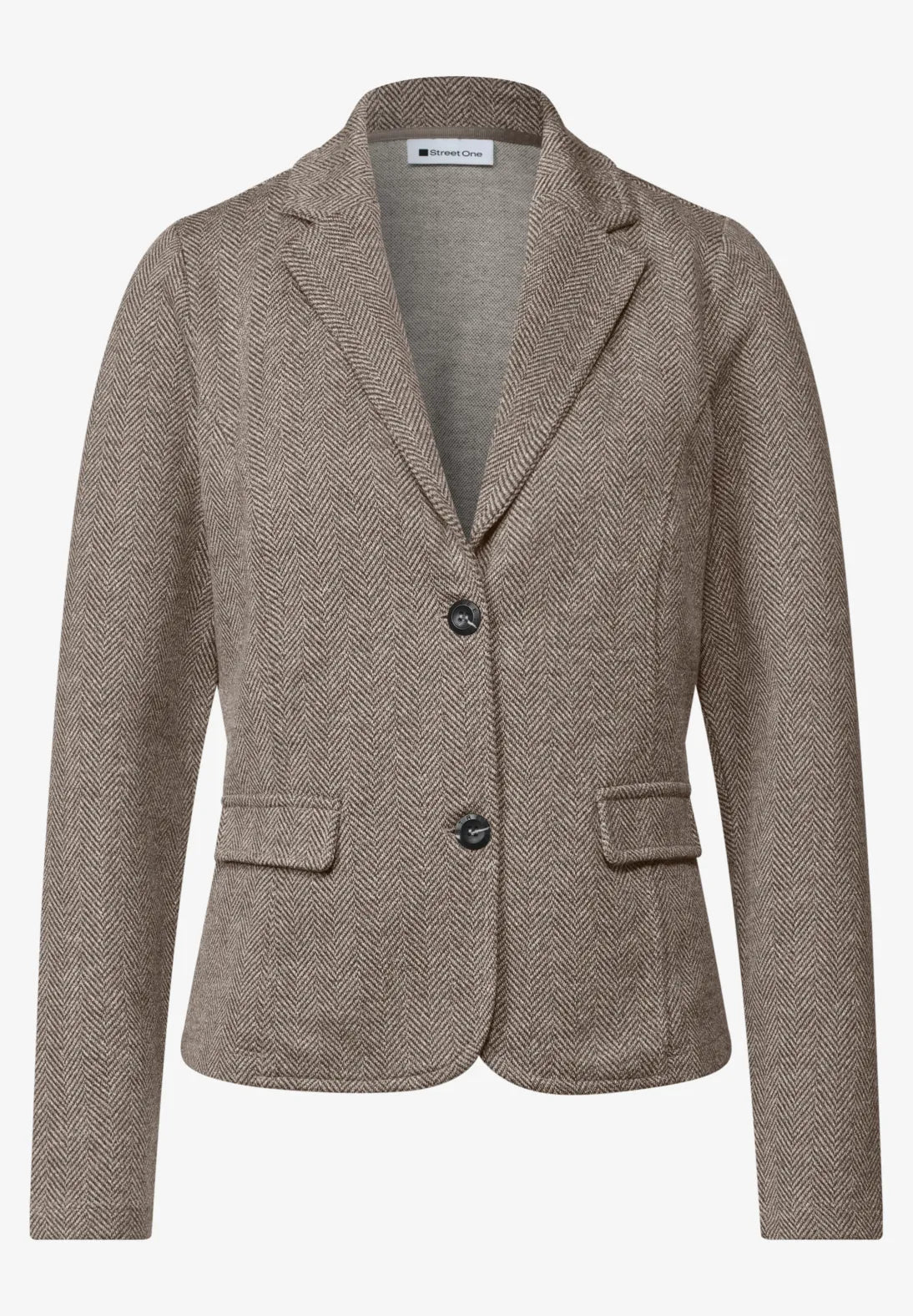 Street/Ibe Basic Blazer with lapel Collar