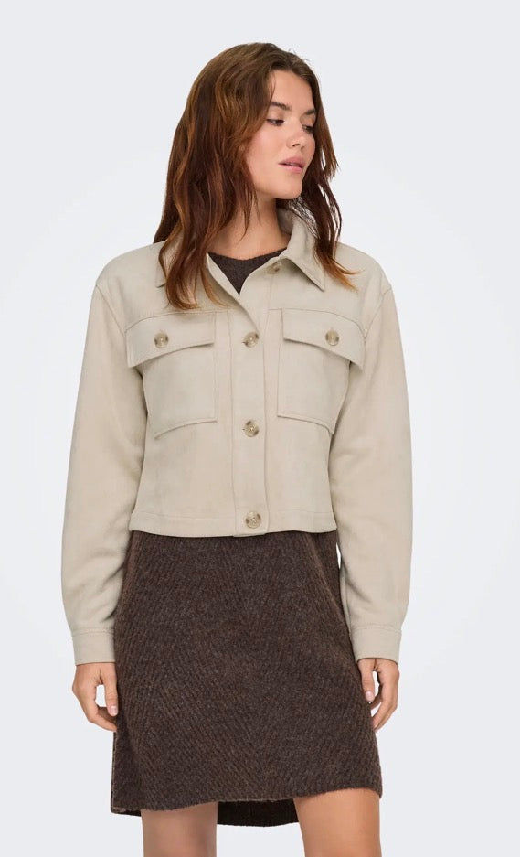 Only Belicia Faux Suede Jacket