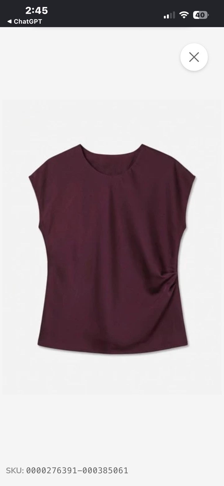 Vero Moda Naya Satin Top