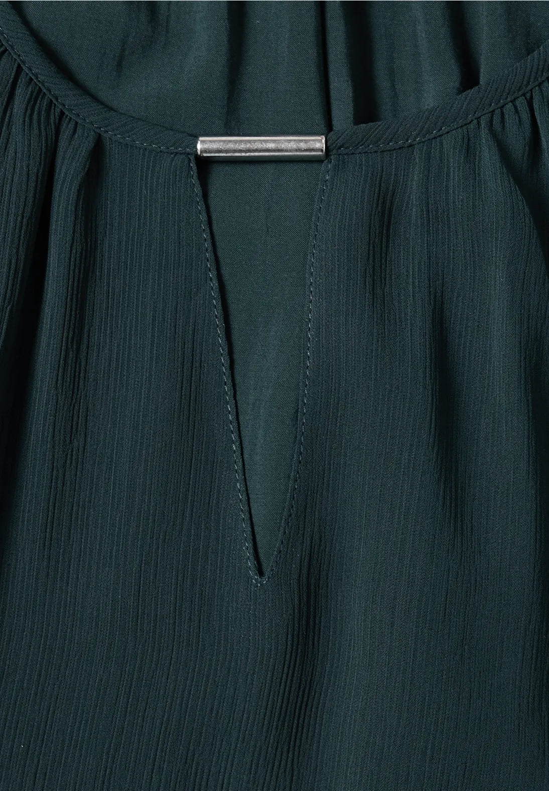 Street-one Chiffon tunic with cut-out detail