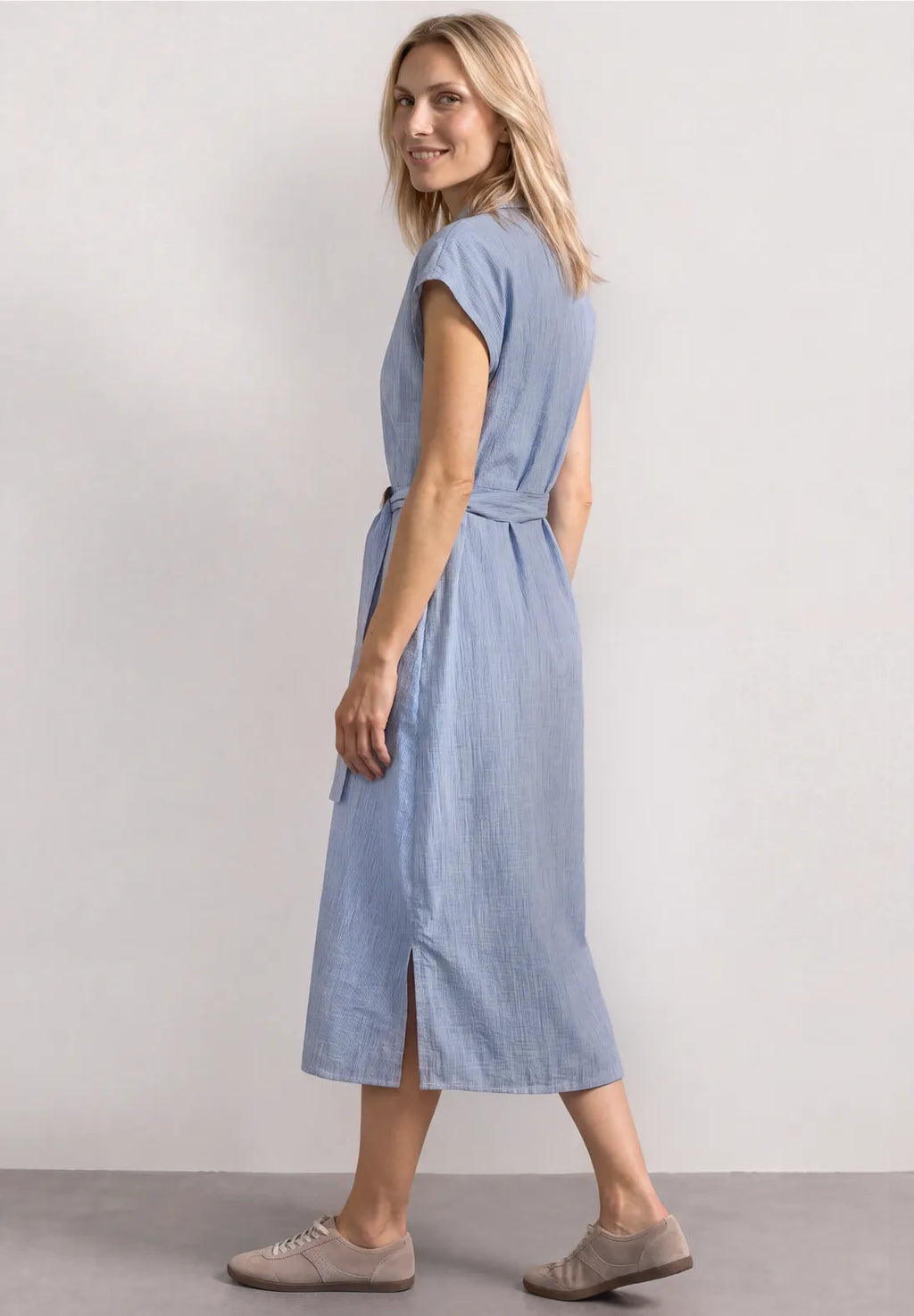 Street-One Midi Dress With Buttons