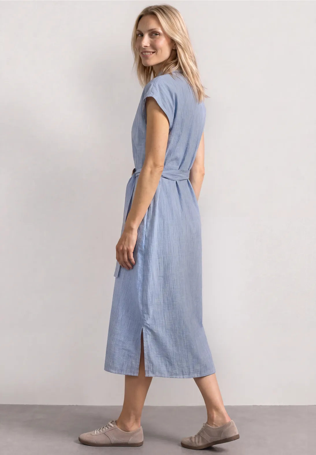 Street-One Midi Dress With Buttons