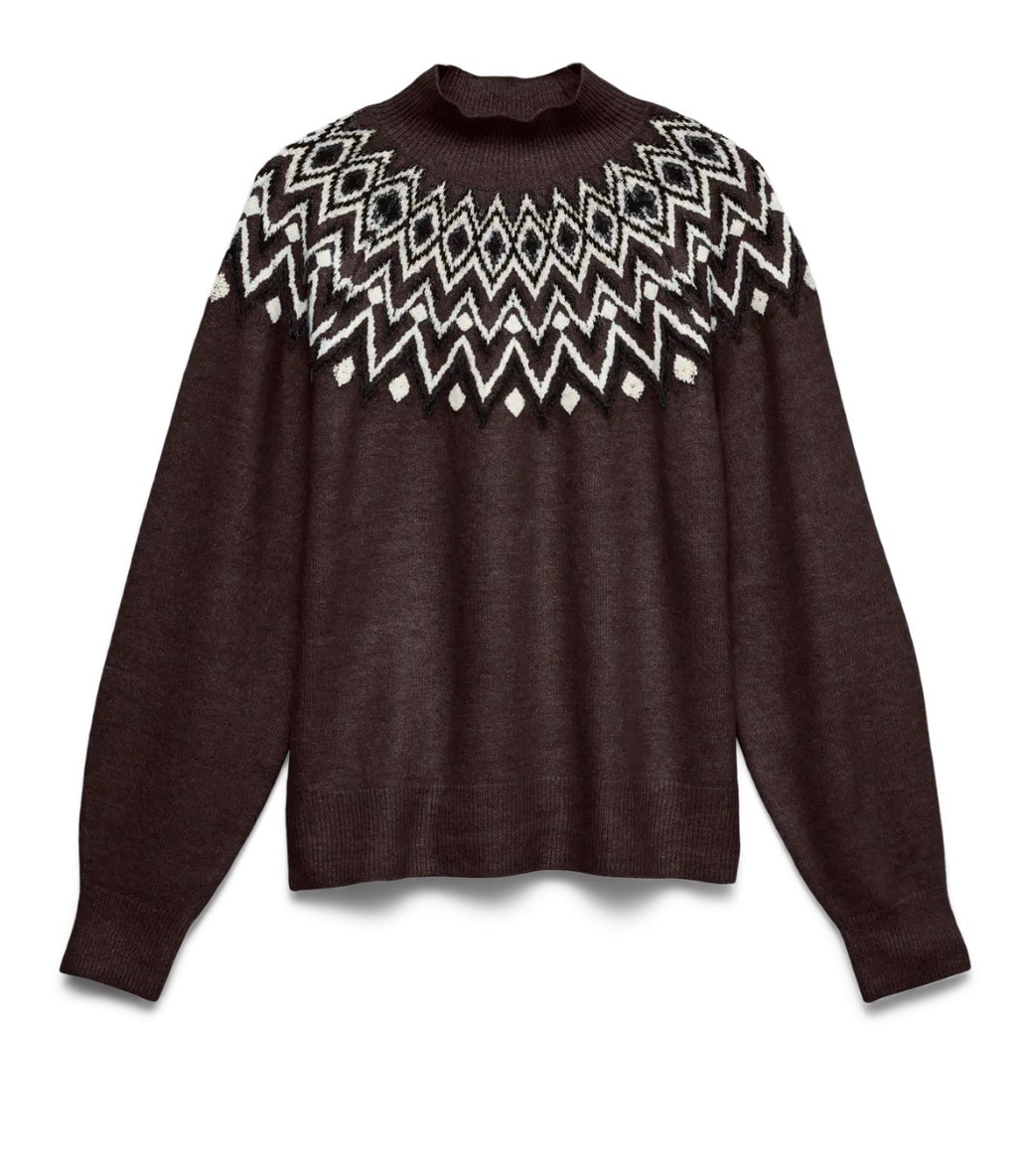 Vero-Moda Karla LS high neck pullover