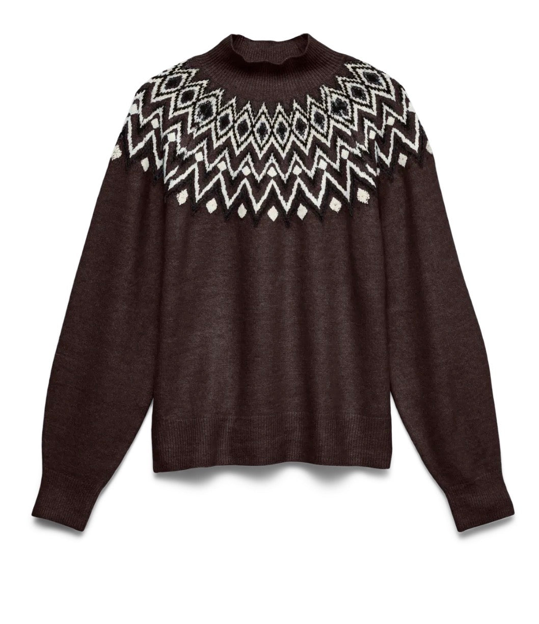 Vero-Moda Karla LS high neck pullover