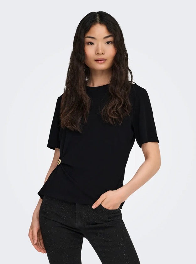 Only Elena Stud Tie Top