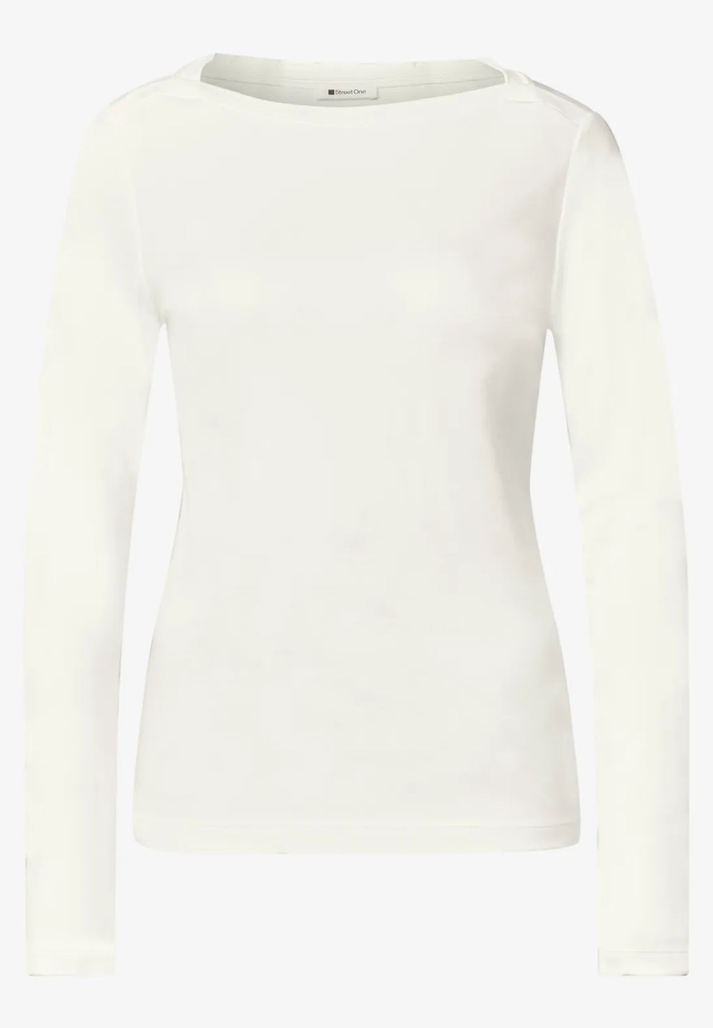 Street-one basic top with boat neck