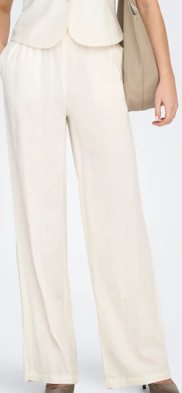 Only Goa m/w linen pull up pants