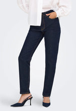 Load image into Gallery viewer, Emily Straight Leg Dark Denim Jean
