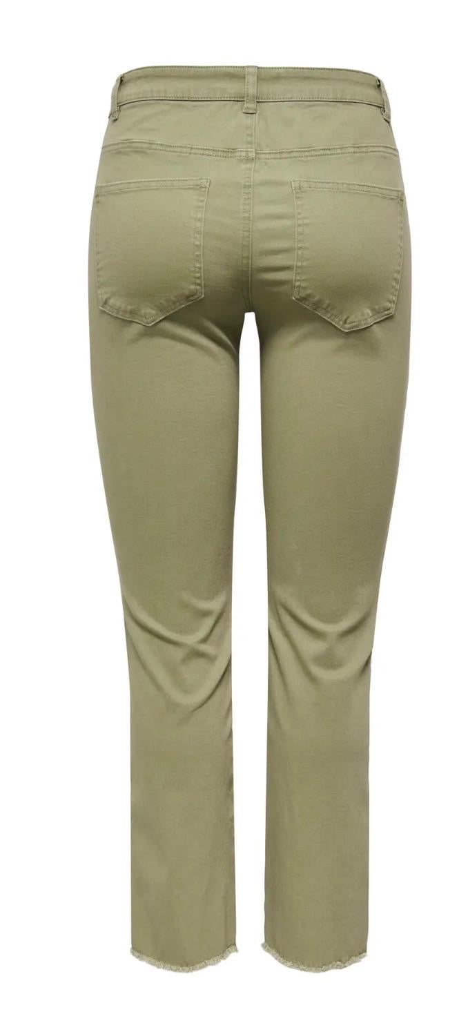 Only Kenya Mid Crop Flared Pants