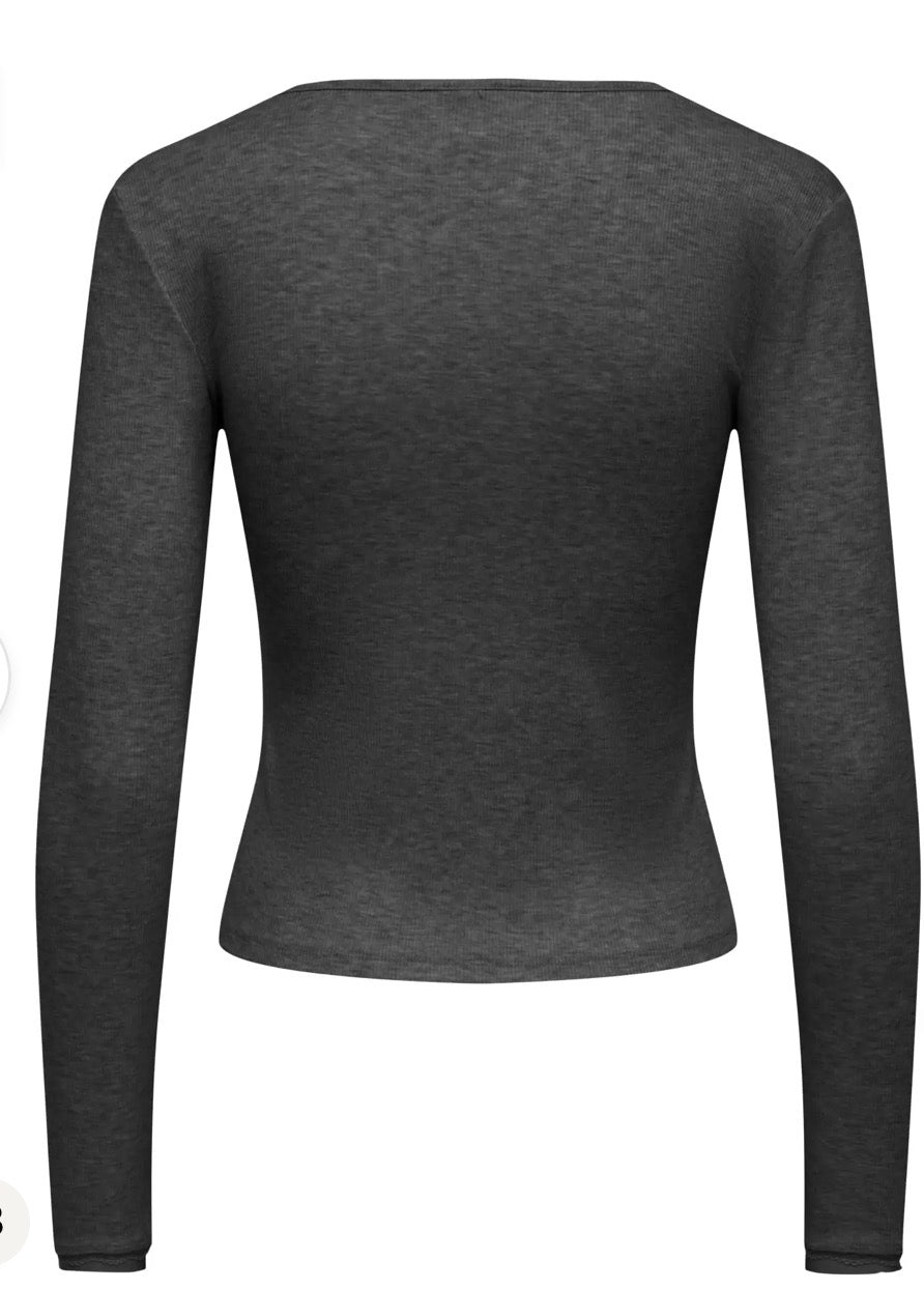 Only Miomma l/s v-neck top