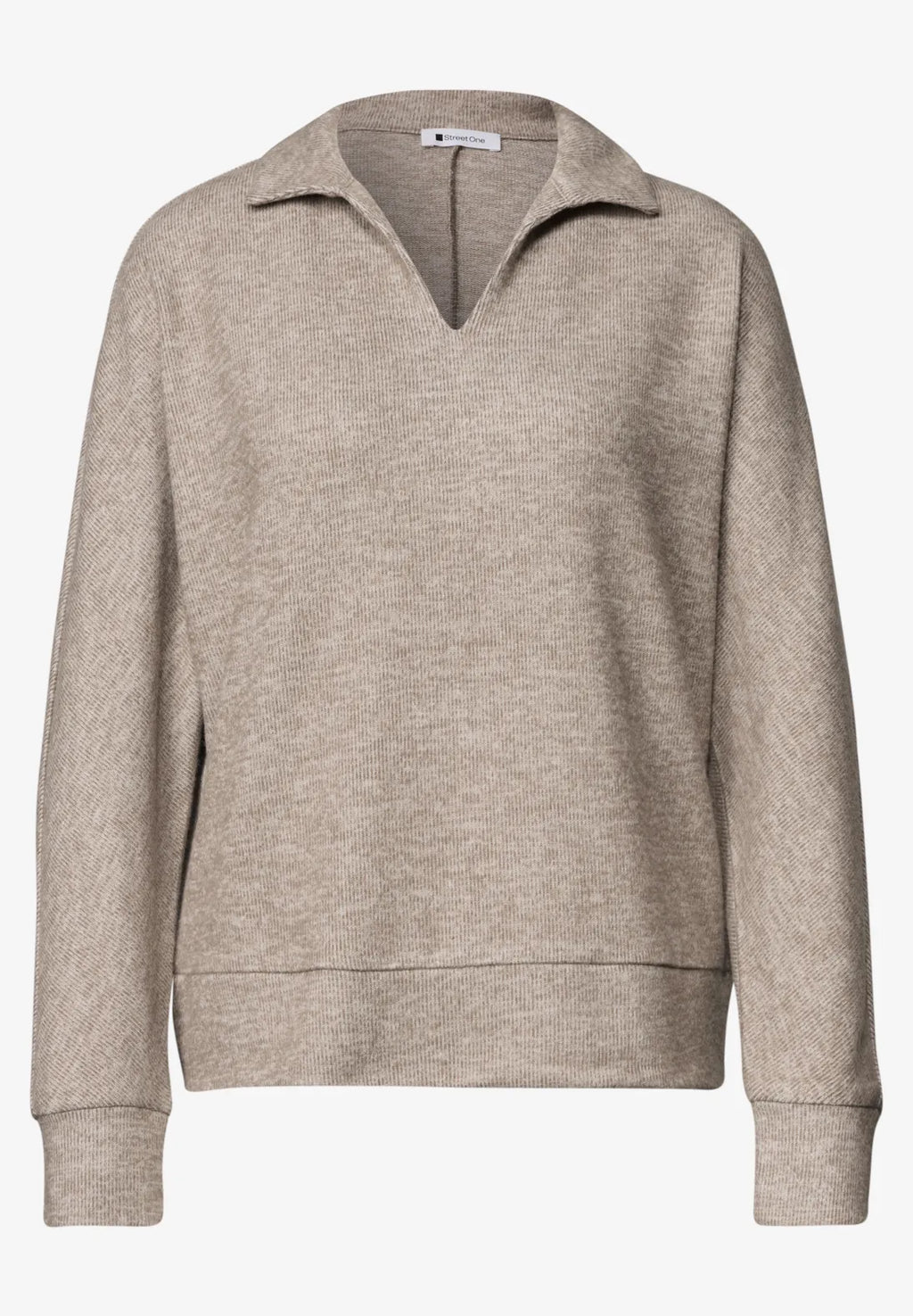 Street-one Long sleeve polo shirt